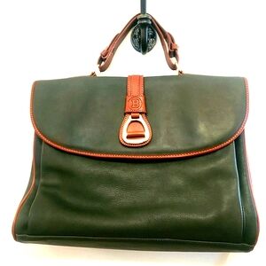 Vintage Bally Leather Satchel/Laptop Bag